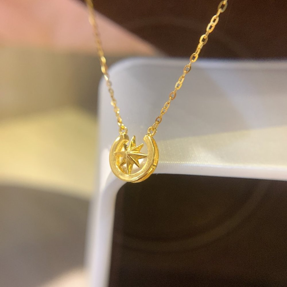 18k vintage necklace